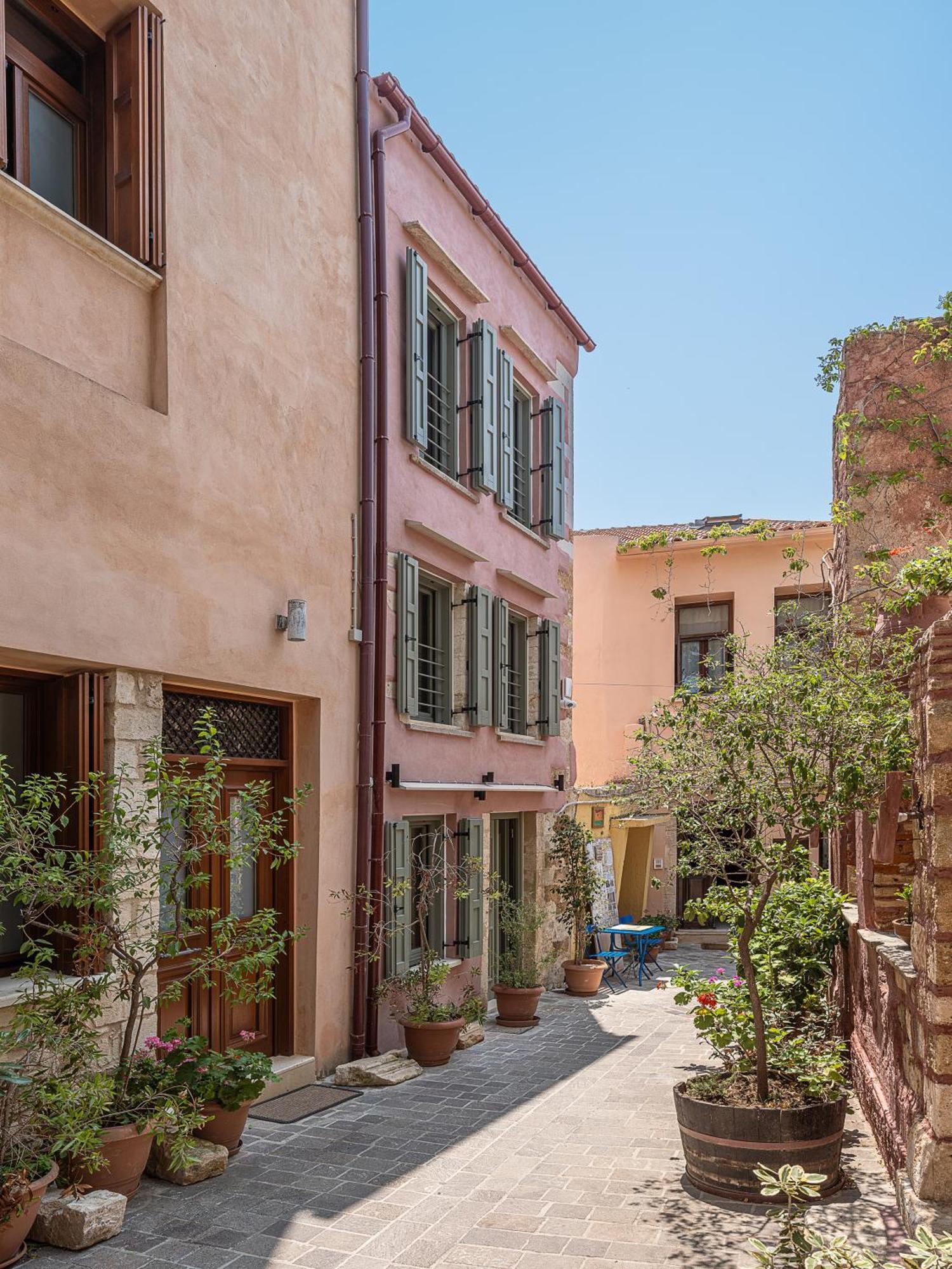 Theros Home Chrissi Akti Chania Exterior foto